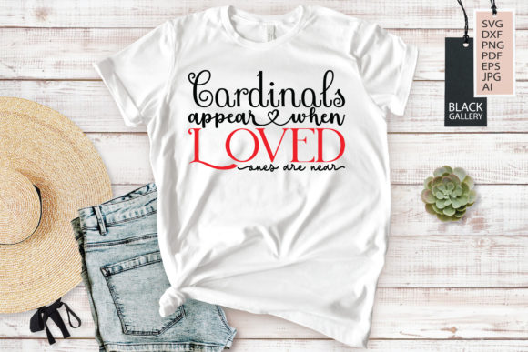 Cardinals Appear when Loved Are Near Crafts Review