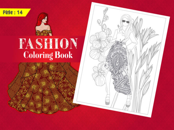 Fashion Coloring Pages for Girls Review | Coloring Pages Amp