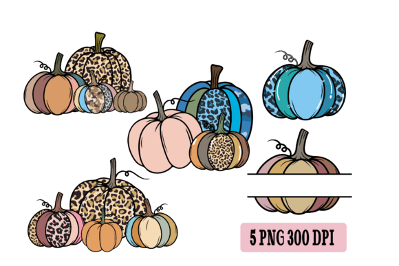 Leopard Pumpkin Sublimation Png for Crafts