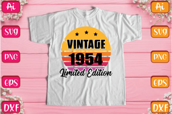 Vintage 1954 Limited Edition: A Seller's Review for T-Shirt Designs