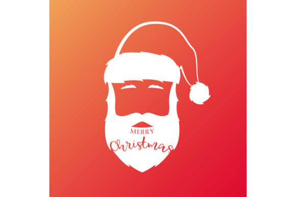 White Silhouette of Santa Claus Icons Review
